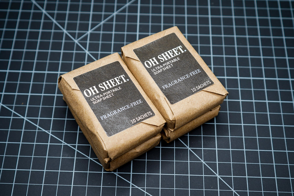 Fragrance-Free Soap Sheets (Biodegradable Sachets)
