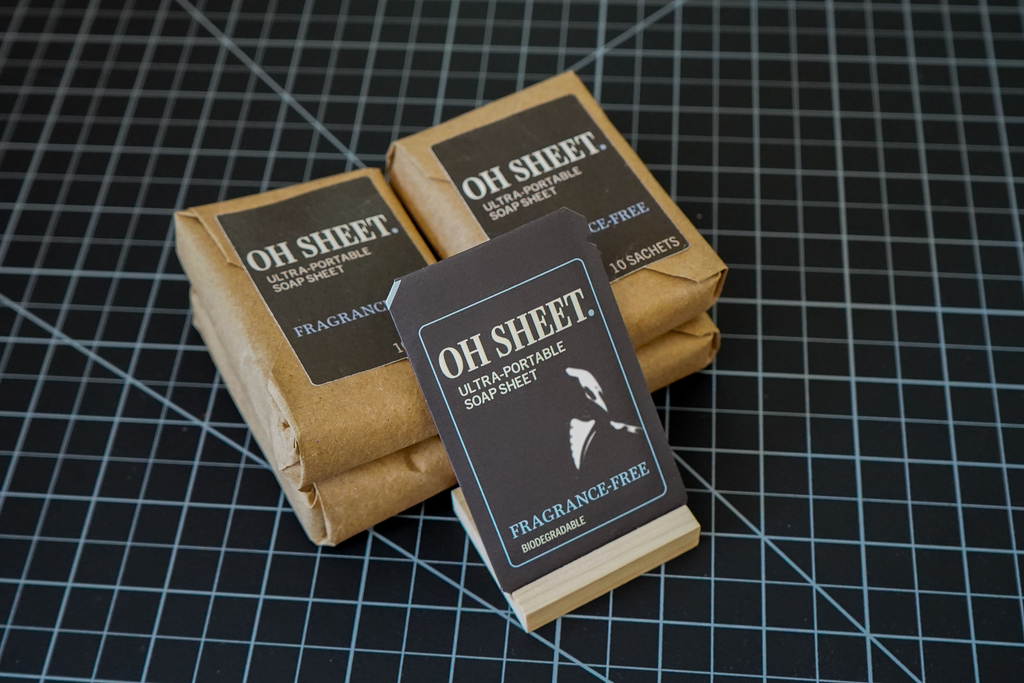 Fragrance-Free Soap Sheets (Biodegradable Sachets)