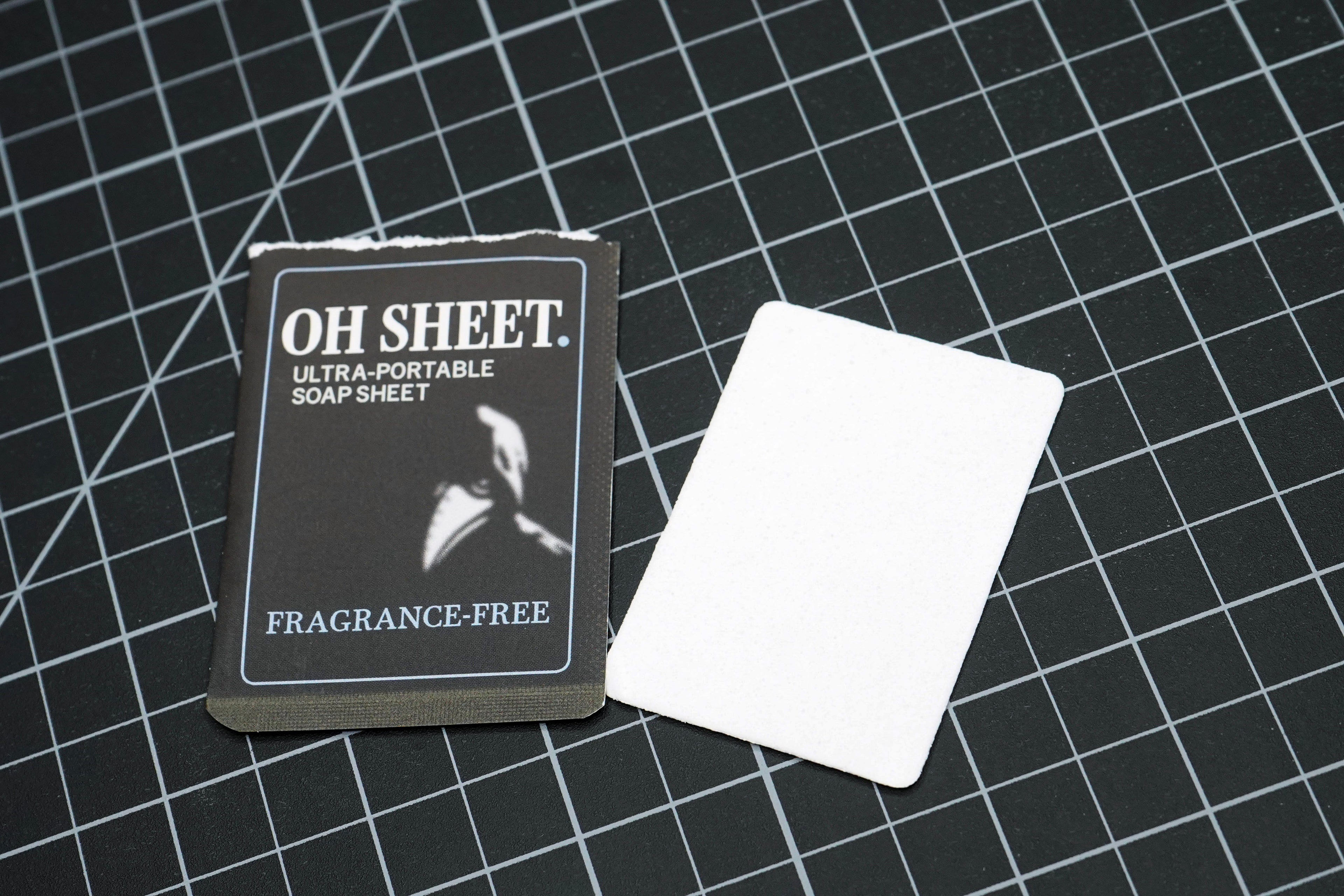 Fragrance-Free Soap Sheets (Biodegradable Sachets)