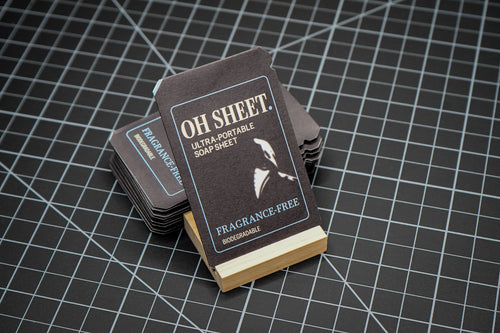 Fragrance-Free Soap Sheets (Biodegradable Sachets)